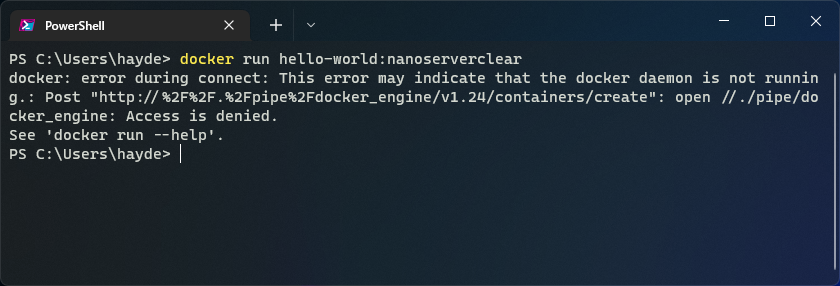 Creating A Lightweight Windows Container Dev Environment without Docker Desktop