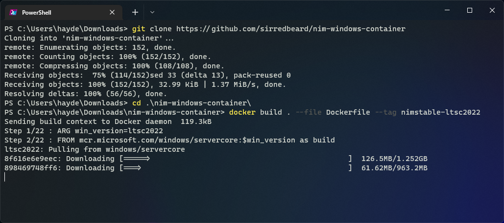 Creating A Lightweight Windows Container Dev Environment without Docker Desktop