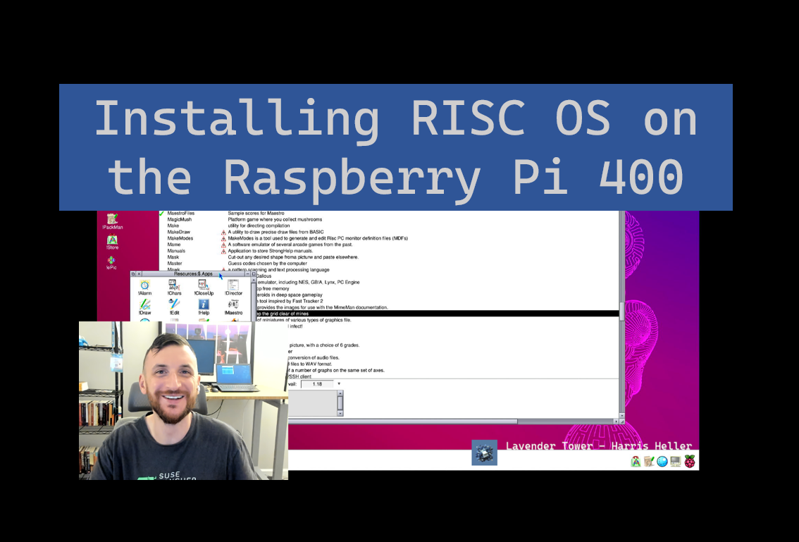 Installing RISC OS on the Raspberry Pi 400