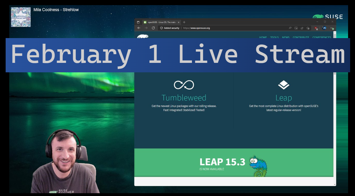 February 1 Live Stream: Trying (and failing) to install openSUSE and SmartOS on Vultr