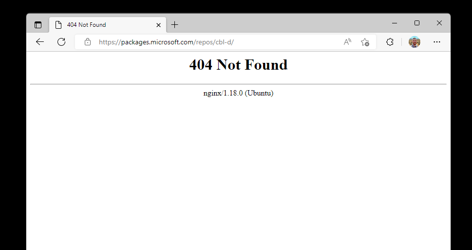 Microsoft's CBL-Delridge is 404, long live CBL-Mariner